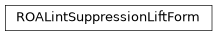 Inheritance diagram of netbox_rpki.forms.ROALintSuppressionLiftForm