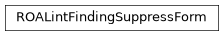 Inheritance diagram of netbox_rpki.forms.ROALintFindingSuppressForm